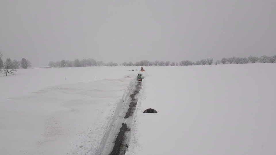 農道除雪