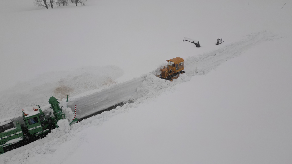 農道除雪２