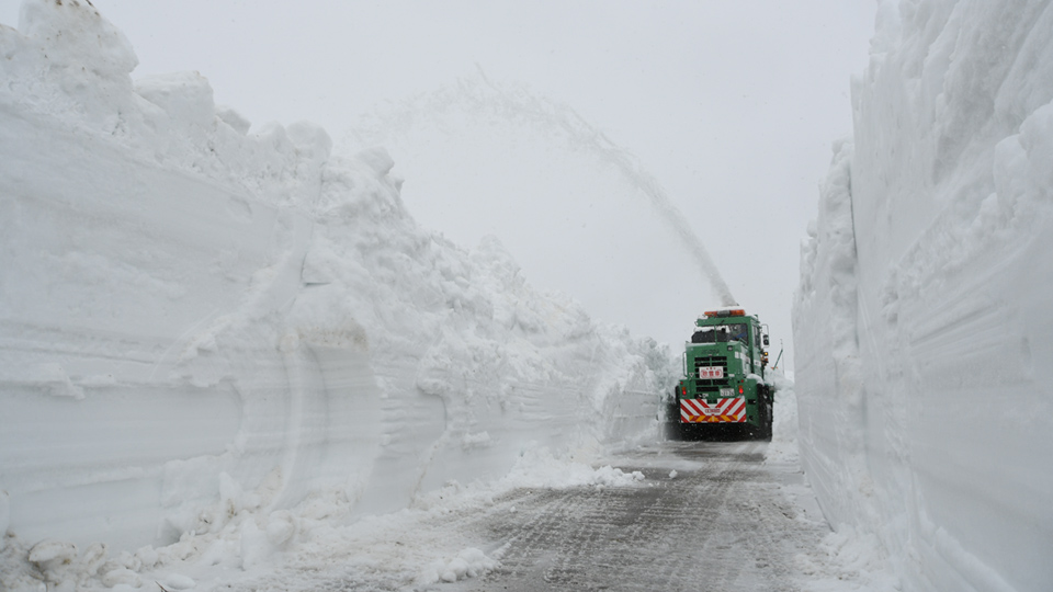 農道除雪４