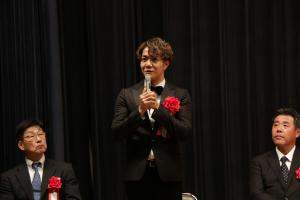 感謝状を受賞された中澤卓也様