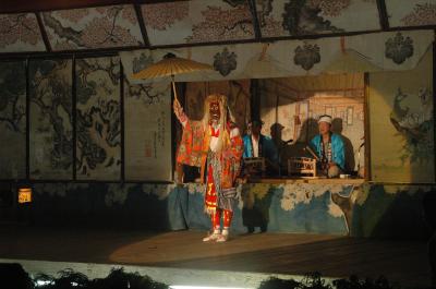 赤沢神楽の様子